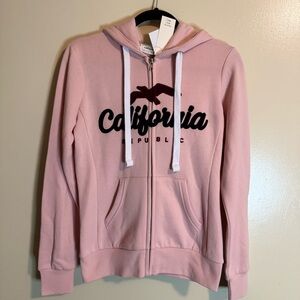 Reflex Pink California Republic Hoodie